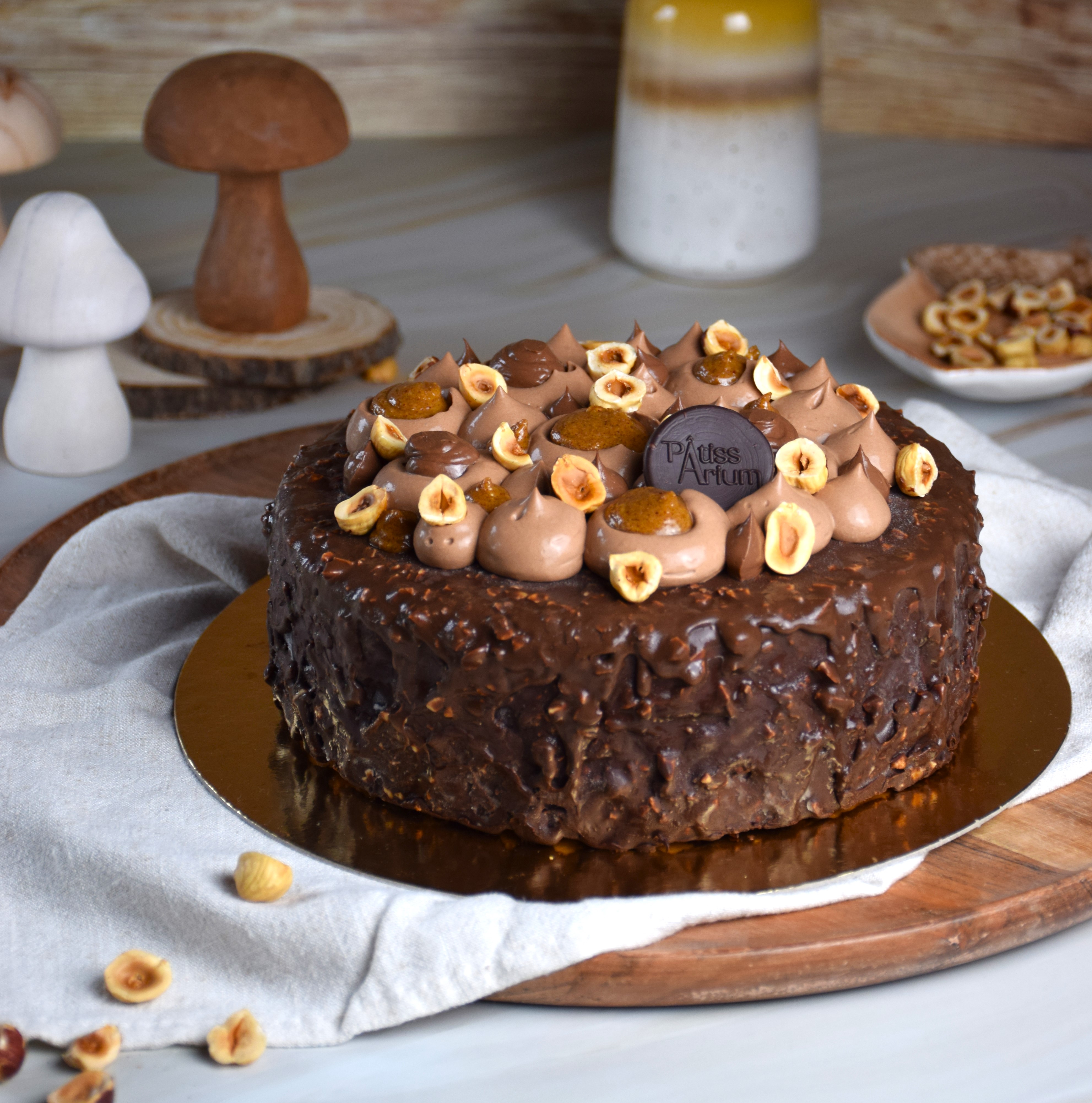 Entremet Chocolat Noisettes